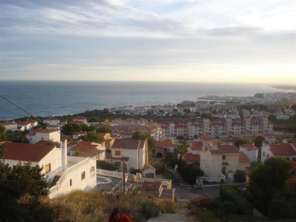 Vista de Alcossebre y la costa mediterránea – Castellón – Comunidad Valenciana